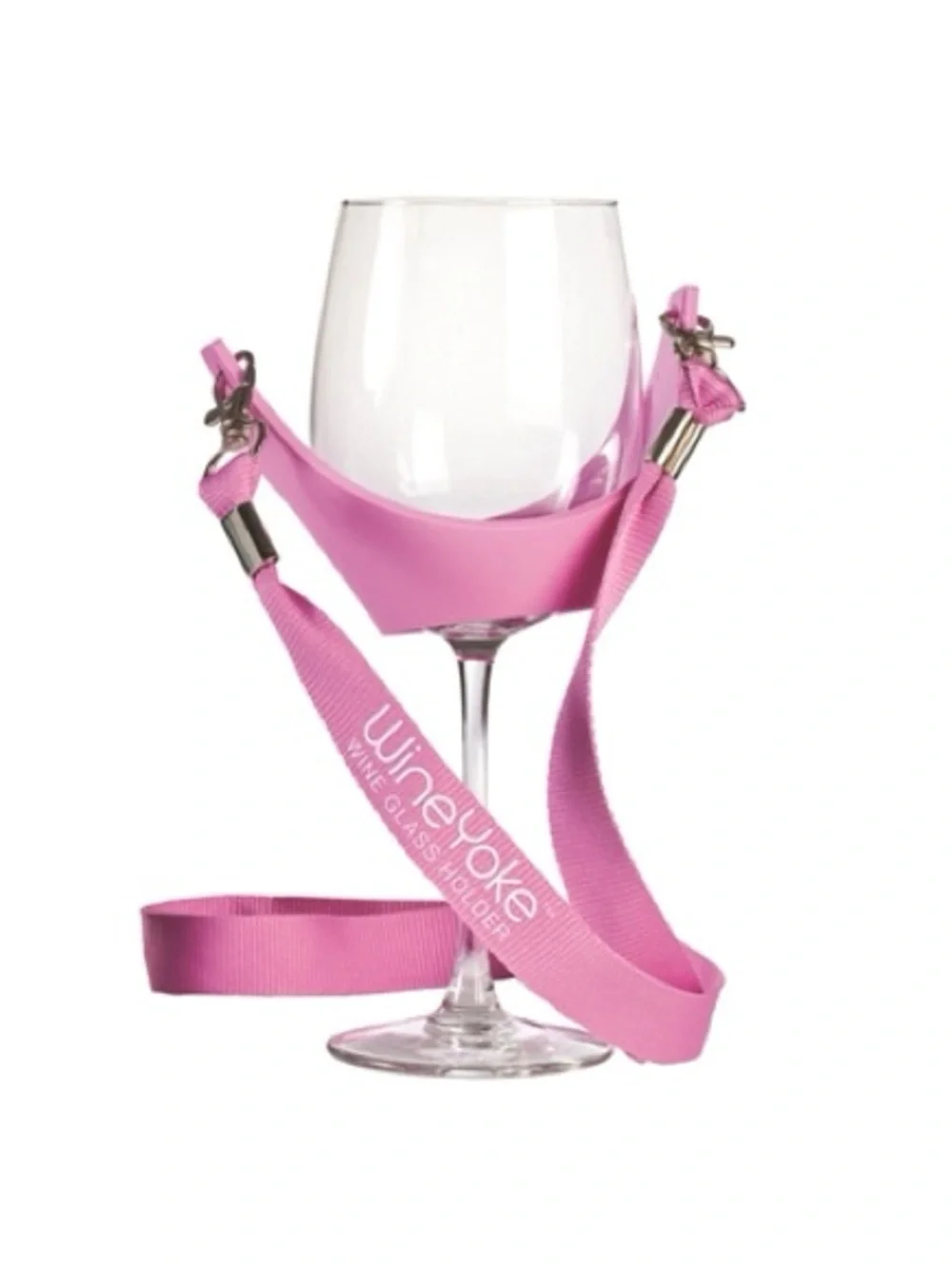 🆓📦WineYoke Hands-Free Wine Glass Holder - pack of 38